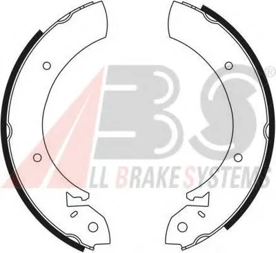 Комплект тормозных колодок A.B.S. купить