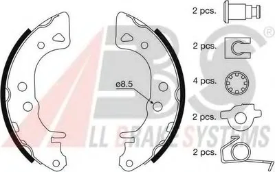 Комплект тормозных колодок A.B.S. купить