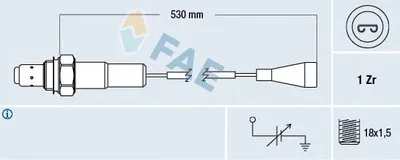 Лямда-зонд FAE купить