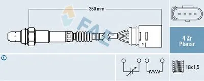Лямда-зонд FAE купить