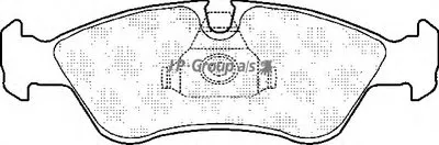 Комплект тормозных колодок, дисковый тормоз QH JP GROUP купить