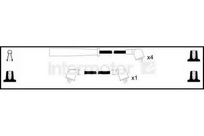 Комплект проводов зажигания Intermotor STANDARD купить
