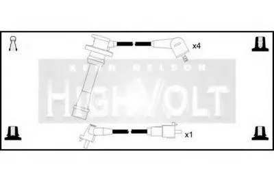Комплект проводов зажигания HighVolt STANDARD купить