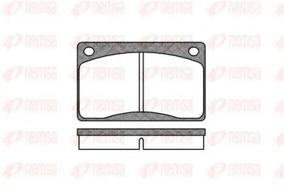 Комплект тормозных колодок, дисковый тормоз KAWE купить