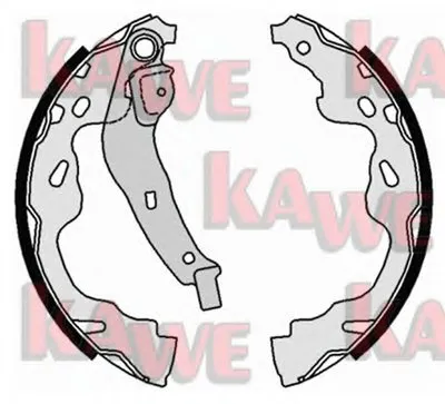 Комплект тормозных колодок KAWE купить