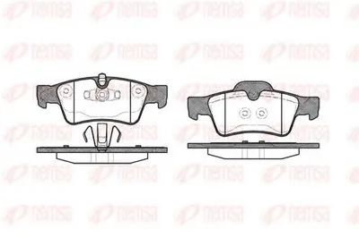Комплект тормозных колодок, дисковый тормоз KAWE купить
