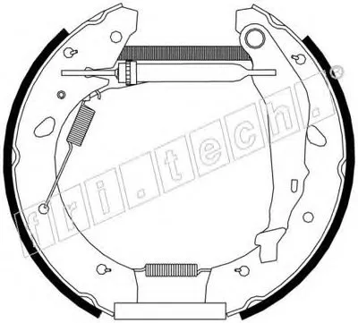 Комплект тормозных колодок FAST KIT fri.tech. купить