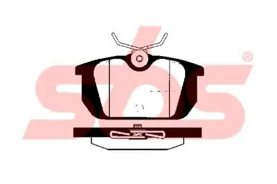 Комплект тормозных колодок, дисковый тормоз sbs купить