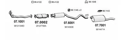 Система выпуска ОГ ASSO купить