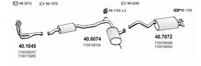 Система выпуска ОГ ASSO купить