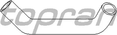 Шланг радиатора TOPRAN купить