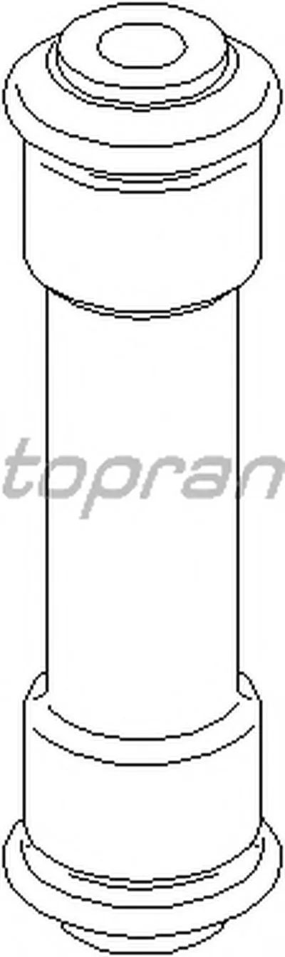 Подвеска, листовая рессора TOPRAN купить