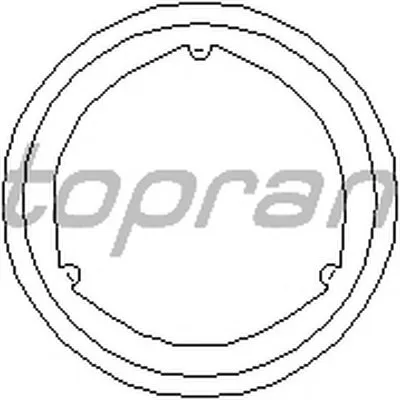 Прокладка, труба выхлопного газа TOPRAN купить