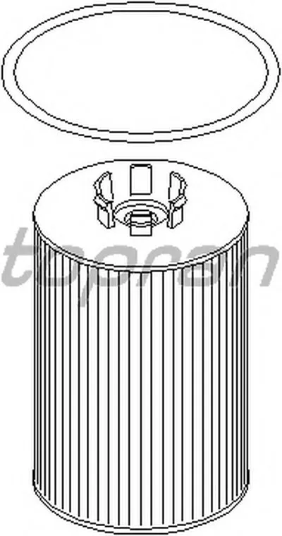 Масляный фильтр TOPRAN купить