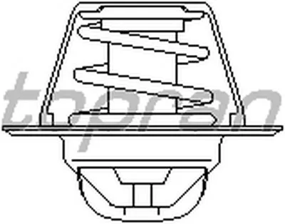 Термостат, охлаждающая жидкость TOPRAN купить