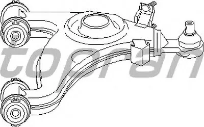 Рычаг независимой подвески колеса, подвеска колеса TOPRAN купить