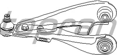Рычаг независимой подвески колеса, подвеска колеса TOPRAN купить