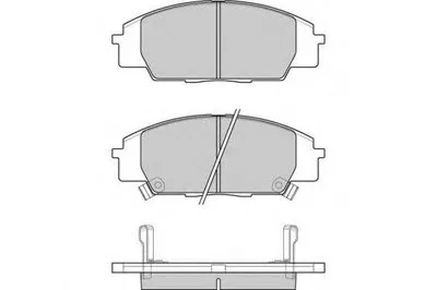 Комплект тормозных колодок, дисковый тормоз E.T.F. купить