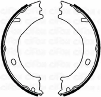 Комплект тормозных колодок, стояночная тормозная система CIFAM купить