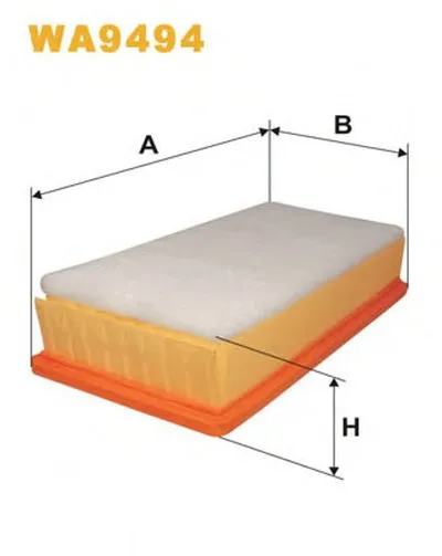 Воздушный фильтр WIX FILTERS купить
