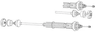 Тросик сцепления CEF купить