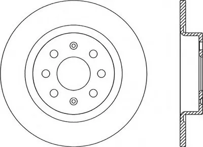 Тормозной диск ADAPTIVE OPEN PARTS купить