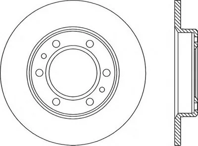 Тормозной диск RADIANCE OPEN PARTS купить