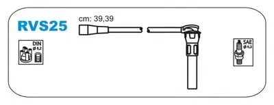 Комплект проводов зажигания JANMOR купить