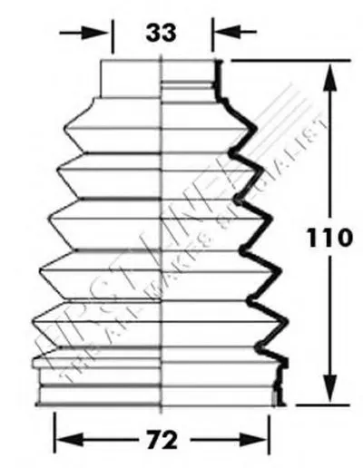 Пыльник, приводной вал FIRST LINE купить