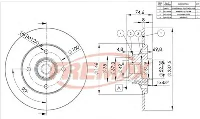 Тормозной диск Premium Carbon + FREMAX купить