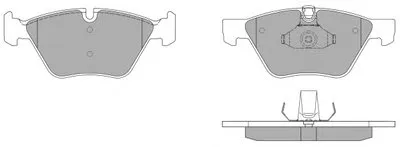 Комплект тормозных колодок, дисковый тормоз FREMAX купить