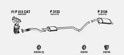 Система выпуска ОГ FENNO купить