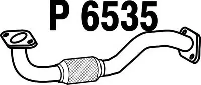 Труба выхлопного газа FENNO купить