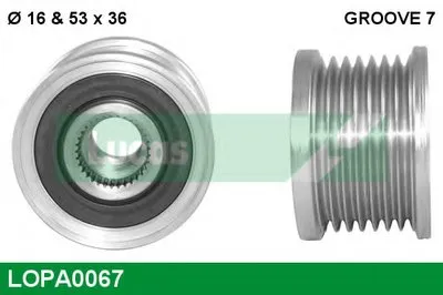 Механизм свободного хода генератора LUCAS ENGINE DRIVE купить