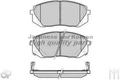 Комплект тормозных колодок, дисковый тормоз ASHUKI купить