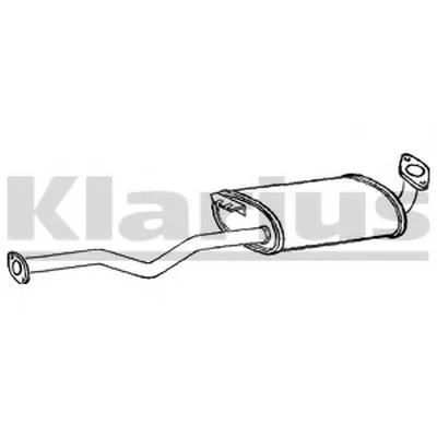 Средний глушитель выхлопных газов KLARIUS купить