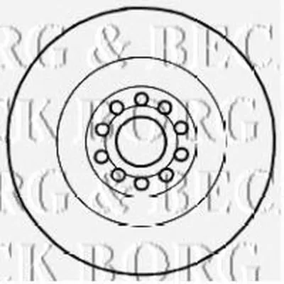 Тормозной диск BORG & BECK купить