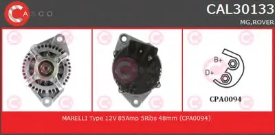 Генератор BRAND NEW SERIES CASCO купить