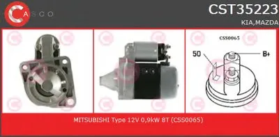 Стартер BRAND NEW SERIES CASCO купить