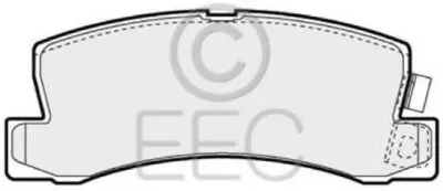 Комплект тормозных колодок, дисковый тормоз EEC купить