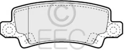 Комплект тормозных колодок, дисковый тормоз EEC купить