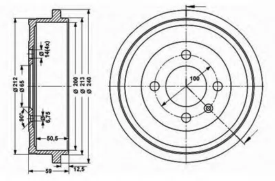 Тормозной барабан VEMA купить