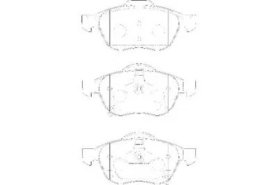 Комплект тормозных колодок, дисковый тормоз WAGNER купить