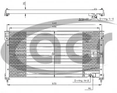 Конденсатор, кондиционер ACR купить