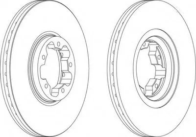 Тормозной диск PREMIER FERODO купить