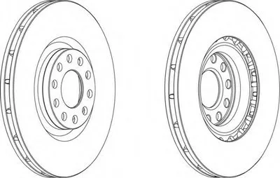 Тормозной диск PREMIER FERODO купить