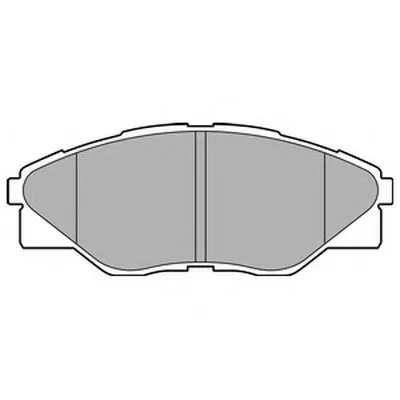 Комплект тормозных колодок, дисковый тормоз DELPHI купить