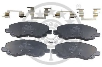 Комплект тормозных колодок, дисковый тормоз OPTIMAL купить
