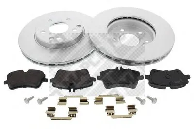 Комплект тормозов, дисковый тормозной механизм MAPCO купить