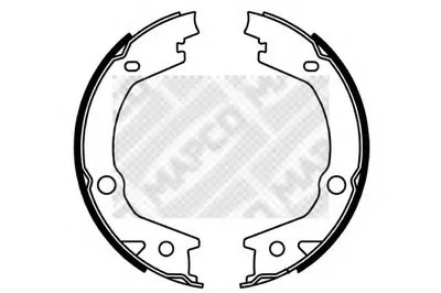 Комплект тормозных колодок MAPCO купить